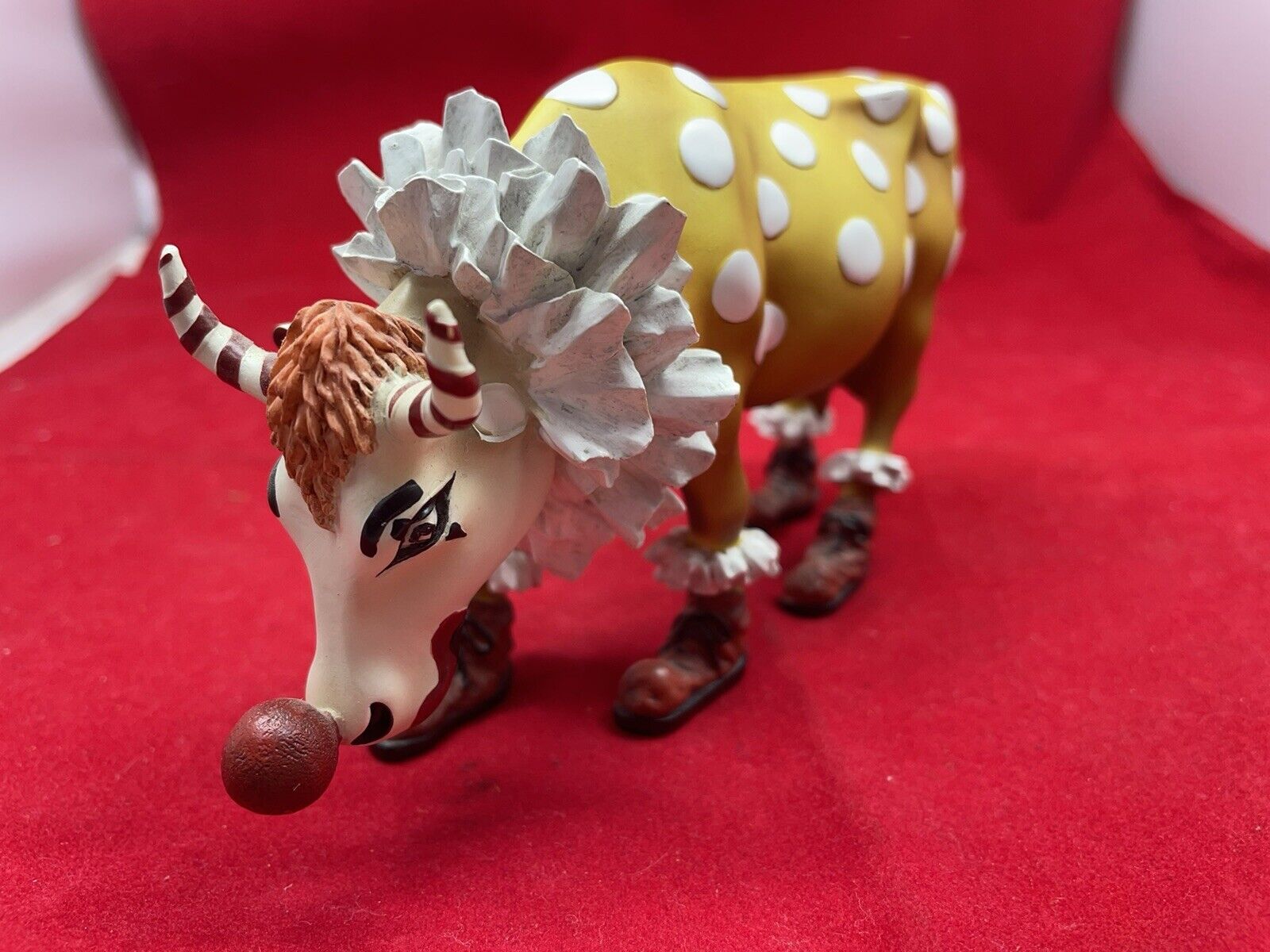 Cow Parade You Can't Have A Parade Without A Clown #9128 Westland Giftware READ