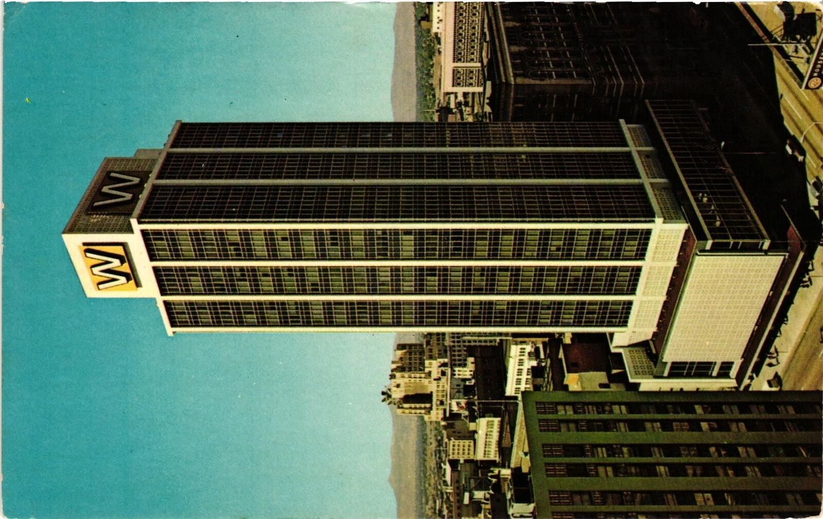 Vintage Postcard- Western Federal Savings Building, Denver, CO. 1960s