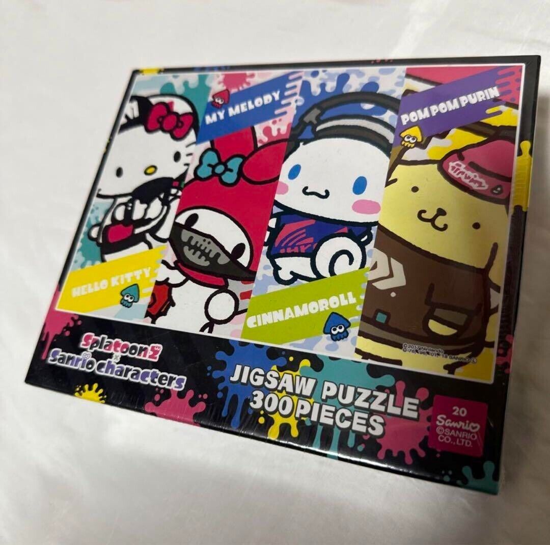 Splatoon Sanrio Jigsaw Puzzle 300 pieces Japan Games NEW F/S Japan