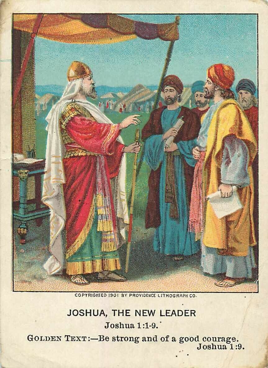 Christian Picture Lessons Joshua The New Leader 1913