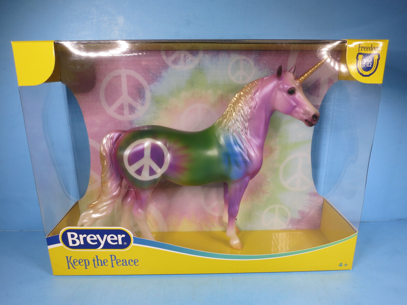 BREYER CLASSICS/FREEDOM SERIES-Keep The Peace Unicorn-Fairfax Morgan Mold-NEW