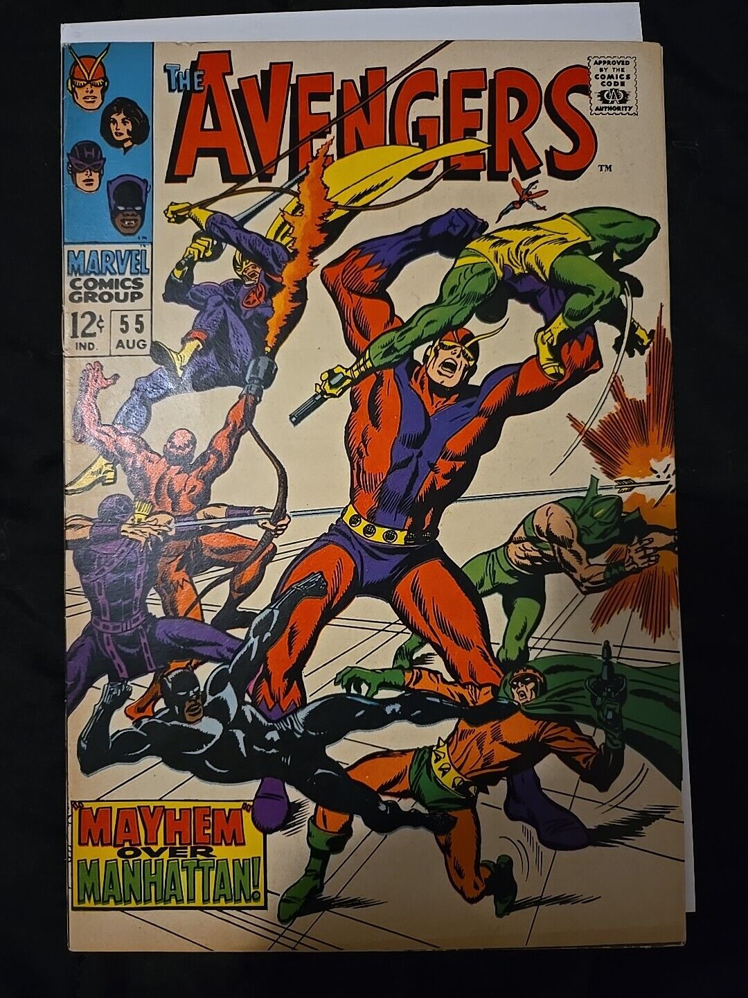 Avengers #55 1968 1st app. of Ultron