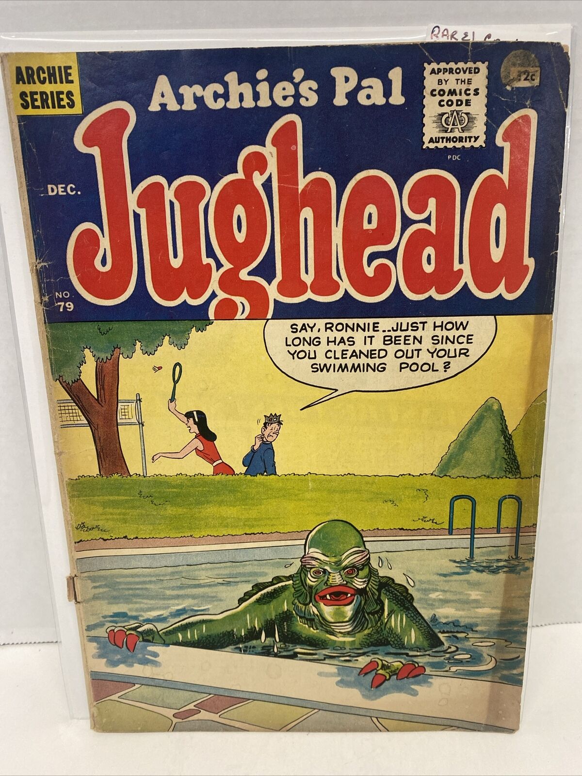 Archie's Pal Jughead #79 December 1961 Creature from the Black Lagoon, Scarce