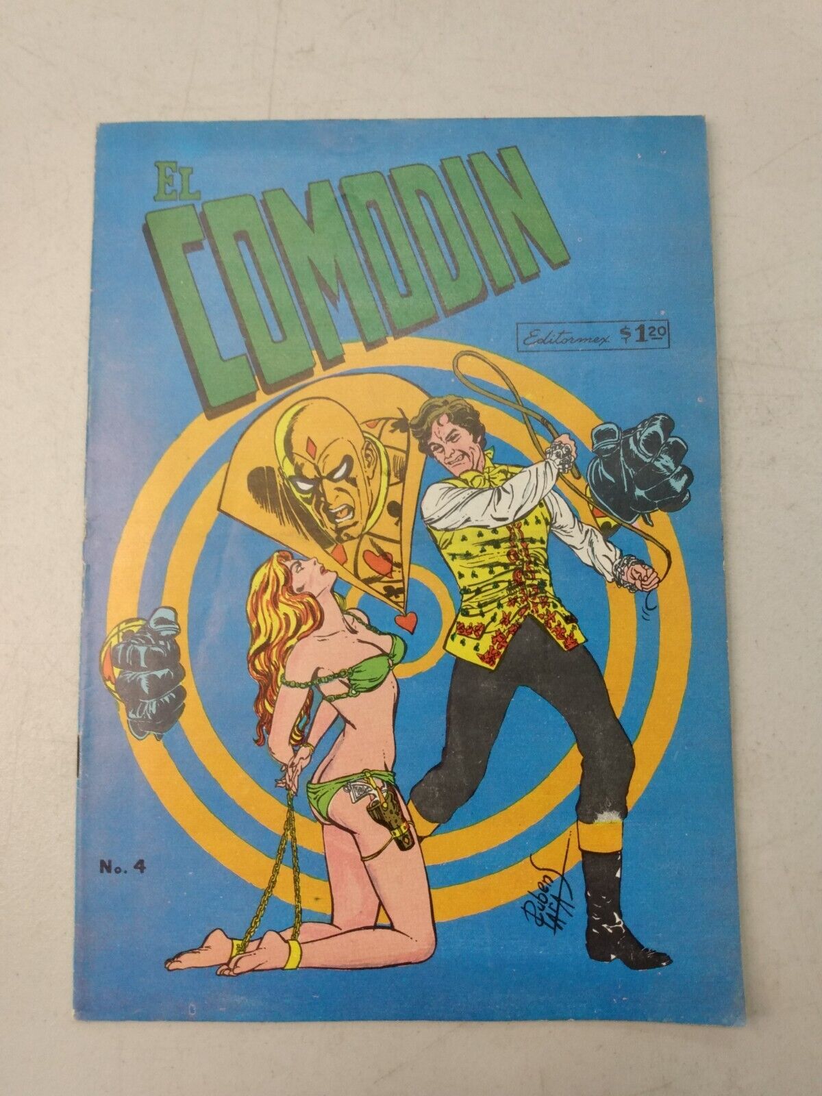 EL Comodin #4 Mexico Spanish 1970 Comic Book VHTF