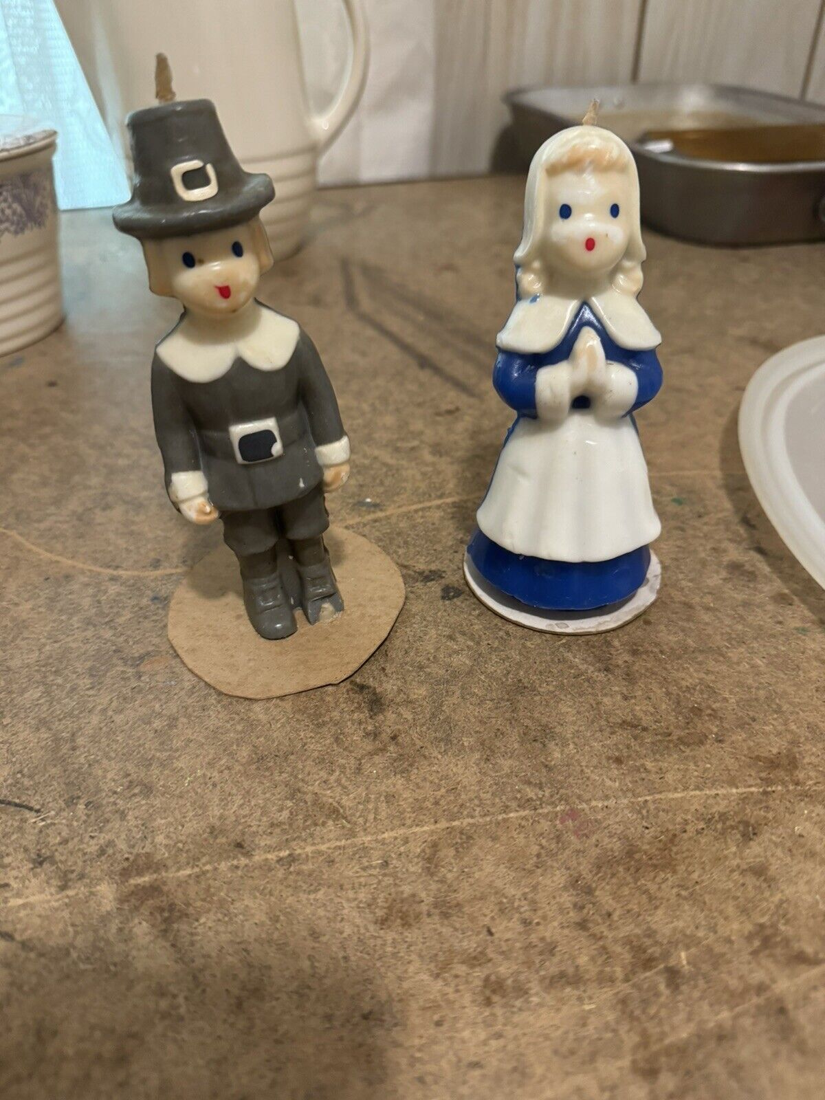 Vintage Unused Gurley Thanksgiving Candles