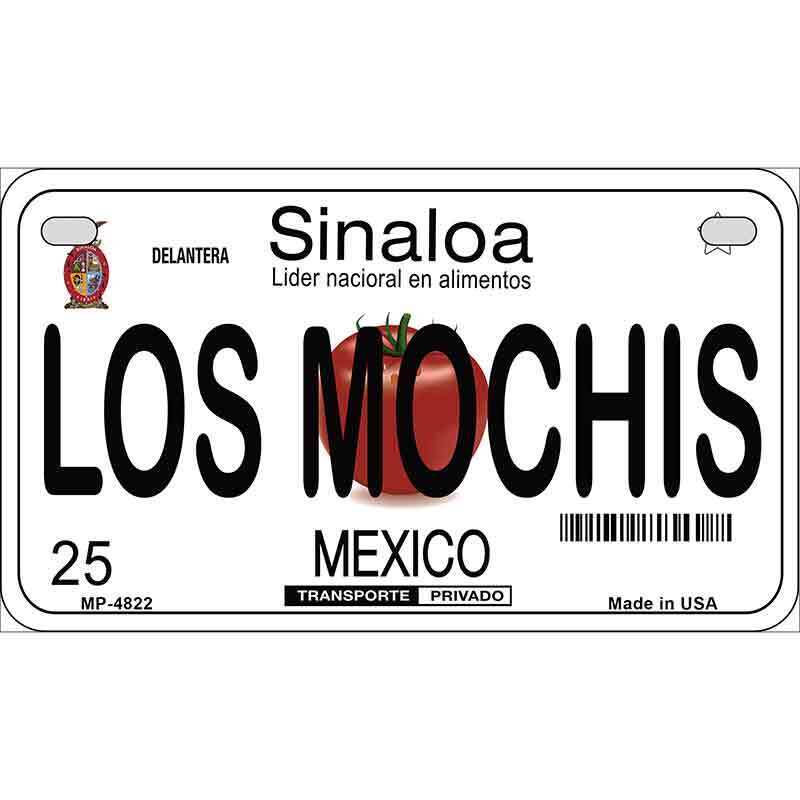 Los Mochis Mexico Novelty Metal Motorcycle Plate MP-4822