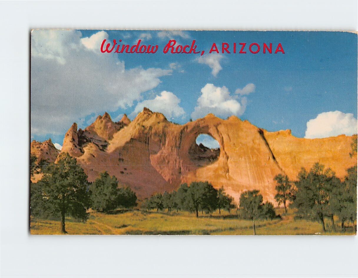 Postcard Window Rock Arizona USA North America