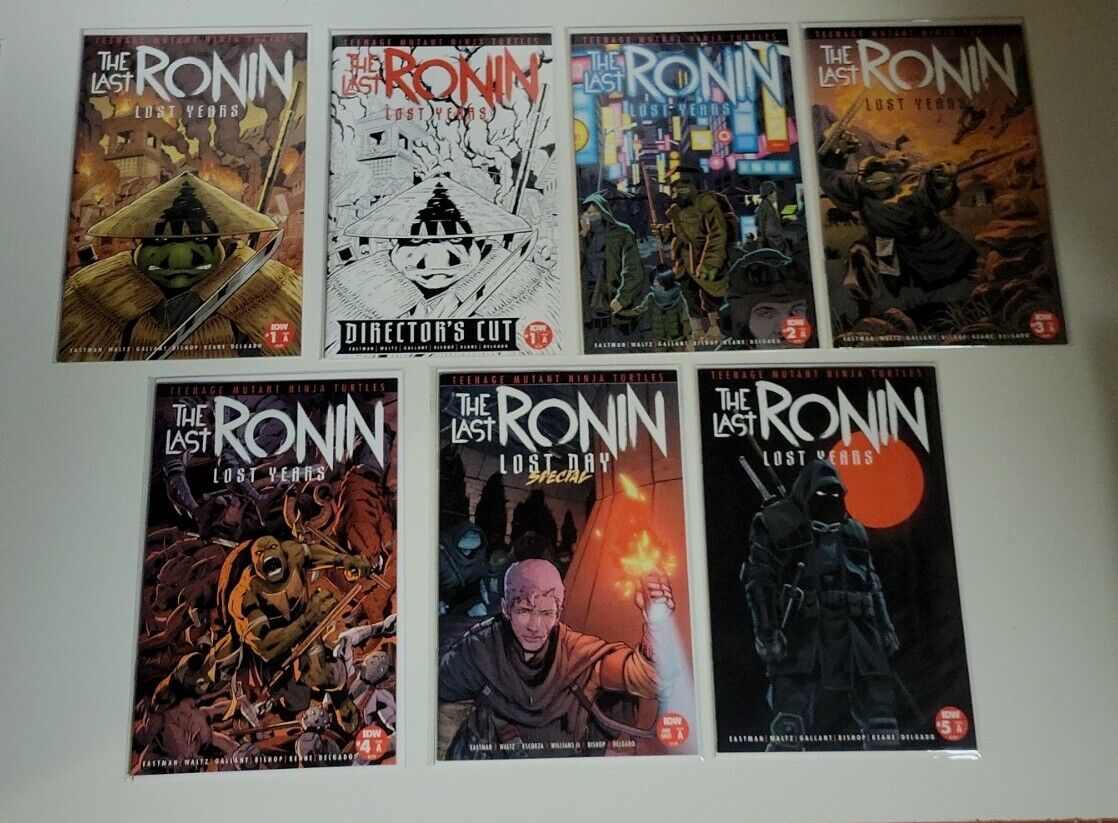 🔑TMNT: Last Ronin-Lost Years (2023) #1-5+ONE-SHOT NM/VF COMPLETE SERIES SET IDW
