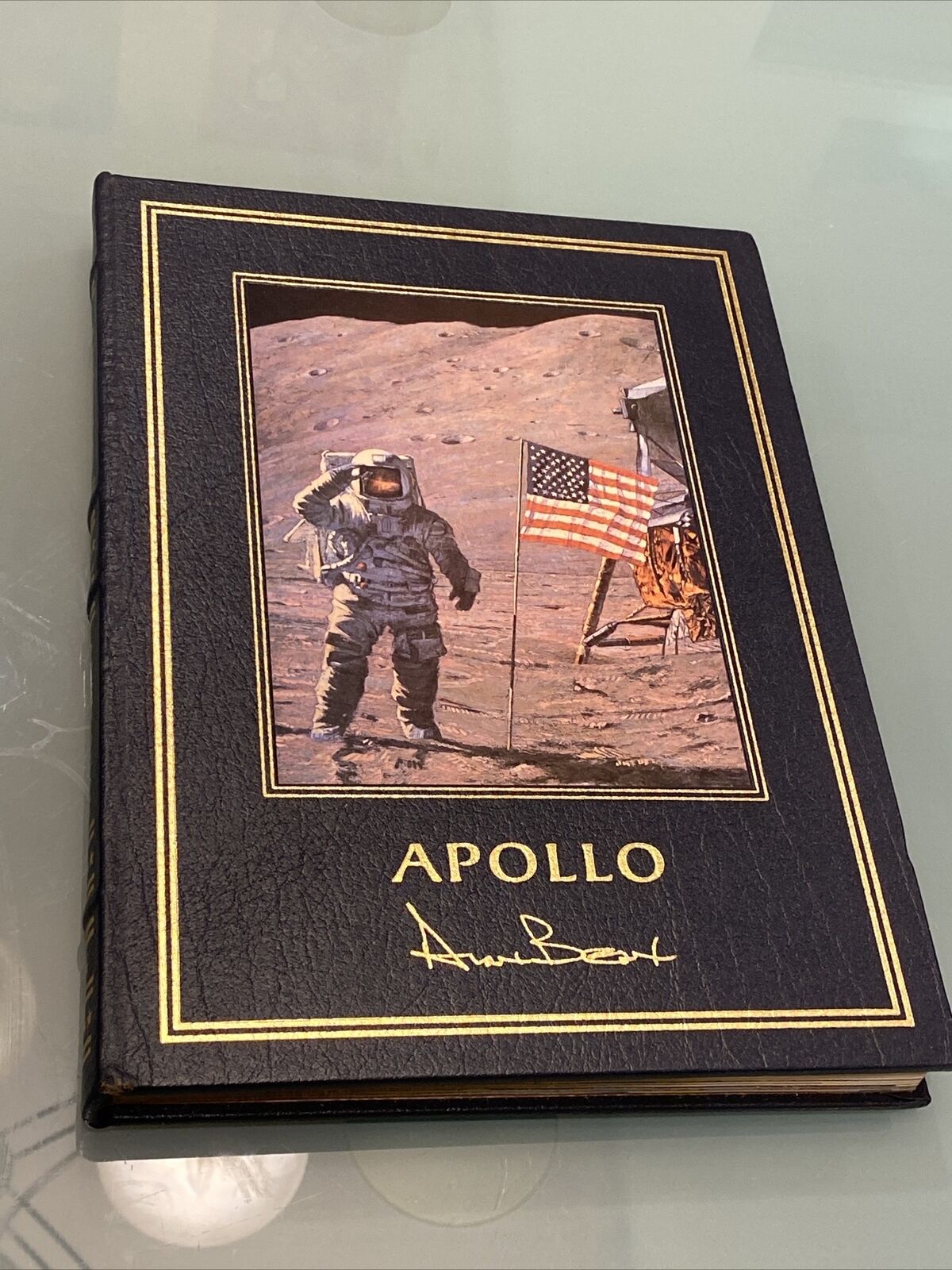 Easton Press Apollo Signed by Astronaut and Moowalker Alan Bean Limited