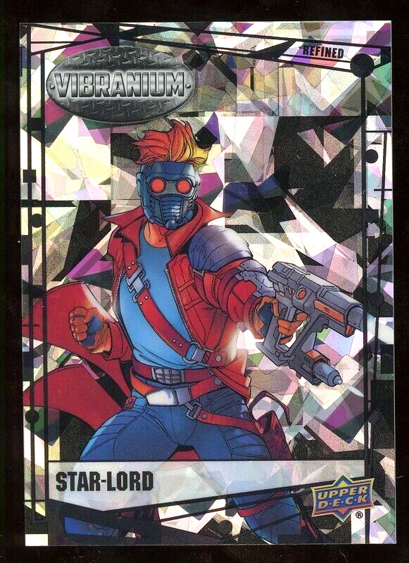 STAR-LORD 2015 UD Marvel Vibranium #13 REFINED Parallel SP 54/99- Ultra Rare