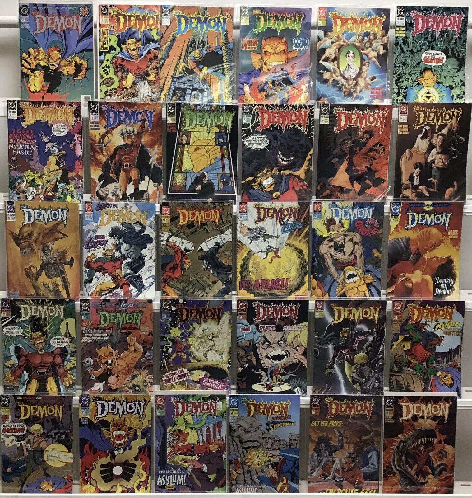 DC Comics The Demon Vol 3 Comic Book Lot of 30 Issues