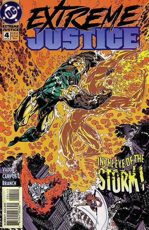 Extreme Justice #4 VF/NM; DC | Firestorm - we combine shipping