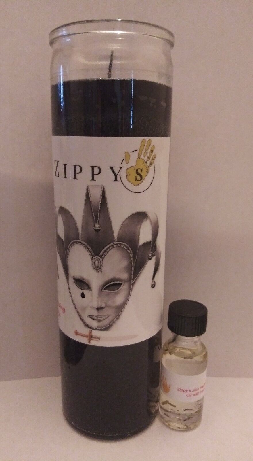 Zippy\'s Jinx-Removing Spiritual Candle with Oil