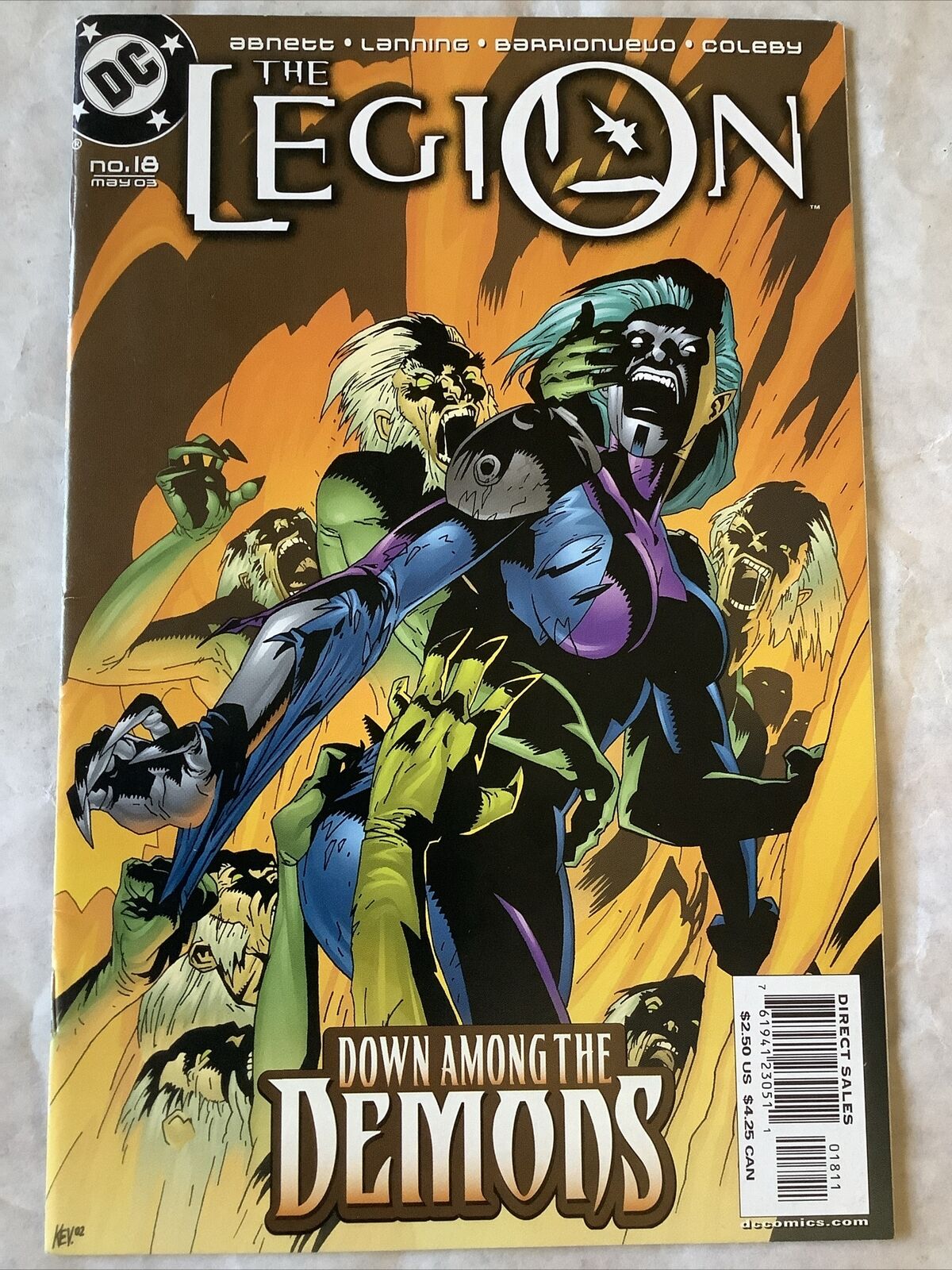 The Legion 18 (DC Comics 2003) Dan Abnett NM