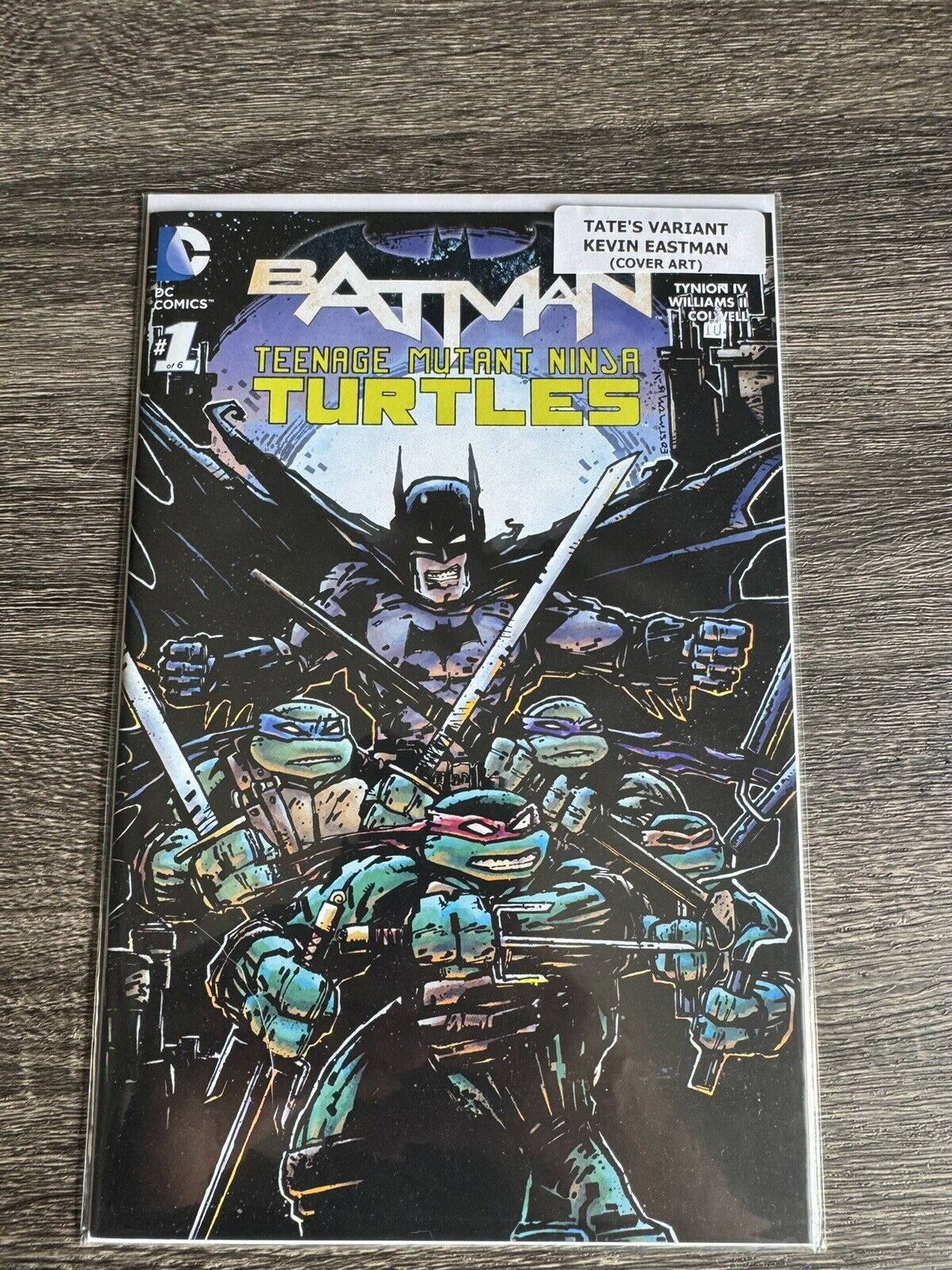 Batman Teenage Mutant Ninja Turtles Vol # 1 Kevin Eastman Tates Comics Variant