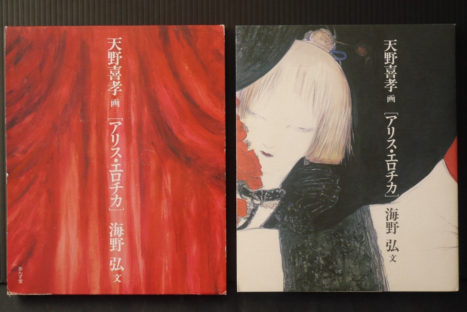 JAPAN Yoshitaka Amano + hiroshi Unno Book: Alice Erotica (Art Book)