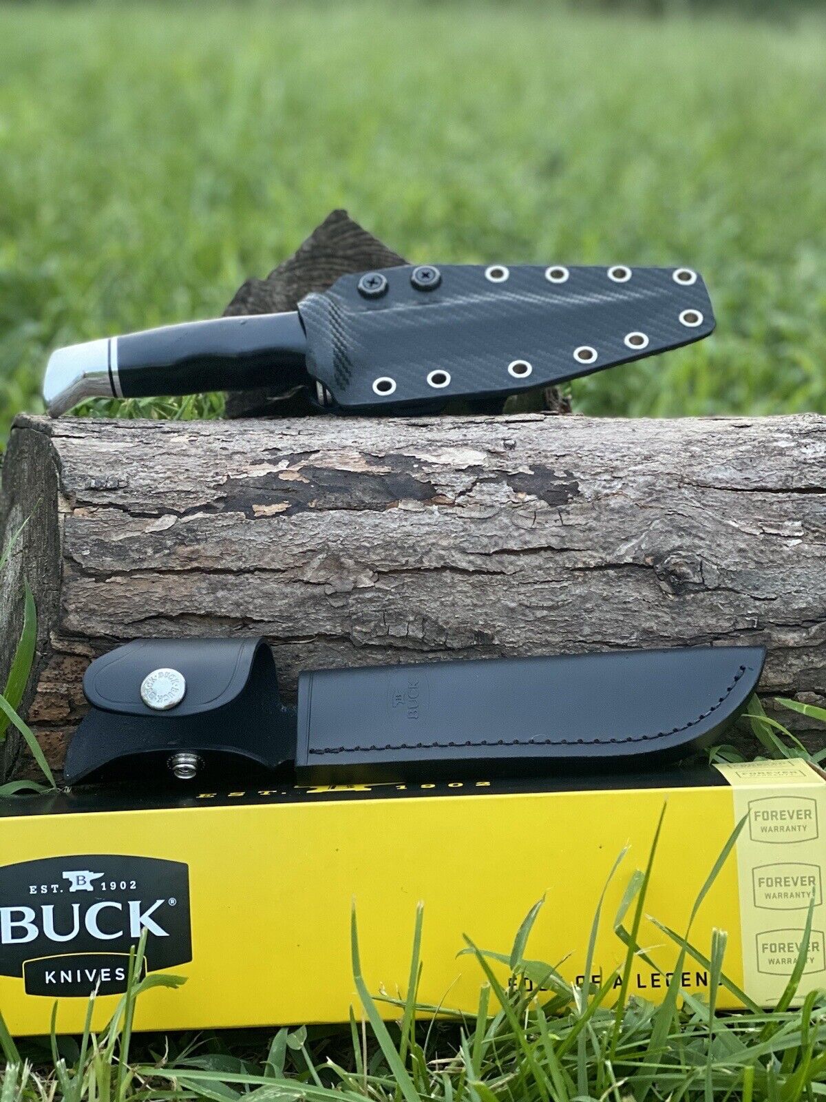 Buck 119 Horizontal Carry Kydex Sheath(Knife Not Included)
