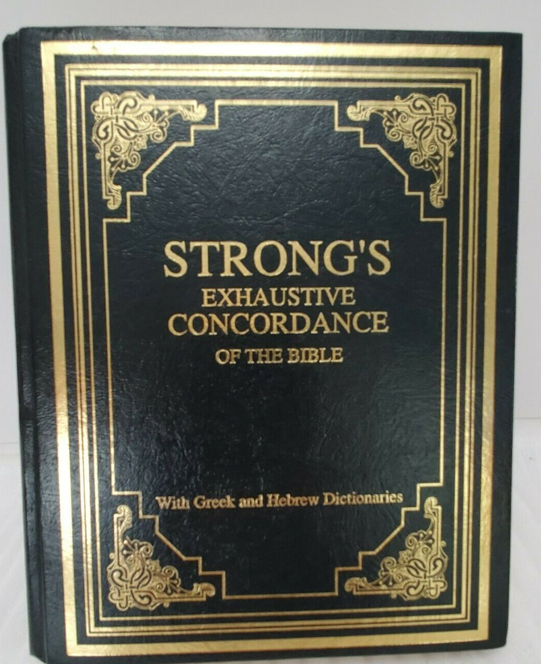 STRONG\'S EXHAUSTIVE CONCORDANCE of the BIBLE. Greek & Hebrew dictionaries