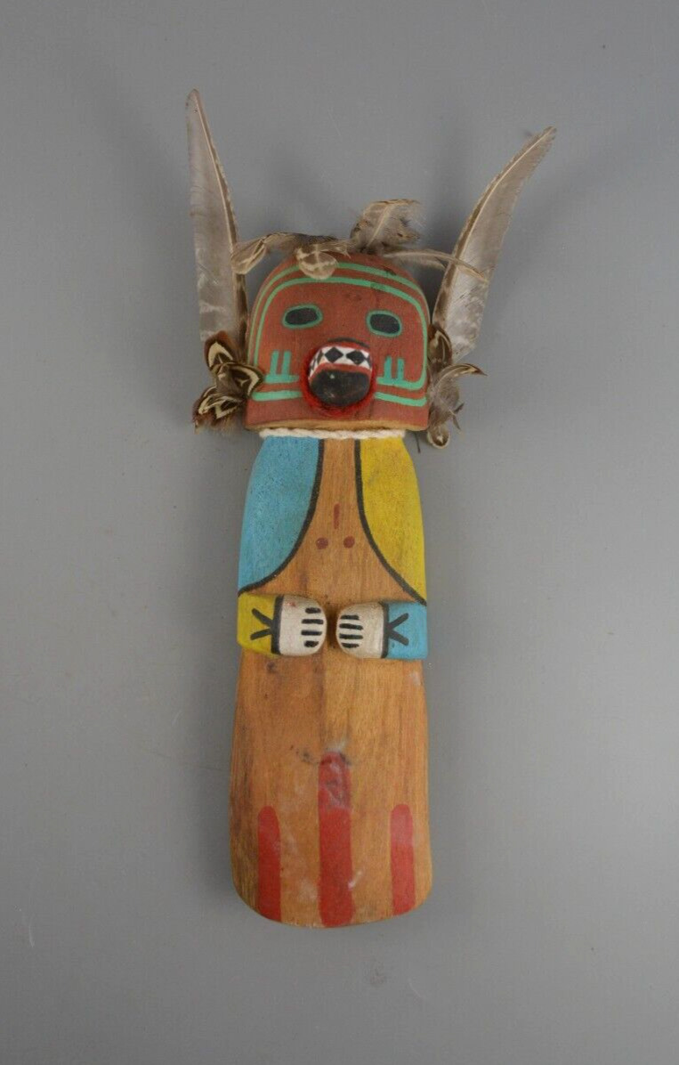Vintage Hopi Flat Kachina - Cradle Doll - 10 1/2