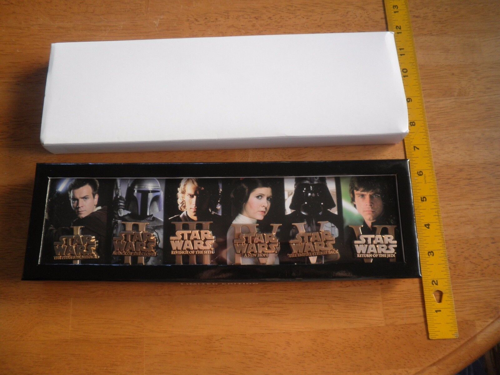 D23 Expo Exclusive 2015 Star Wars Episodes Boxed Pin Set LE 500 IN HAND SOLD OUT