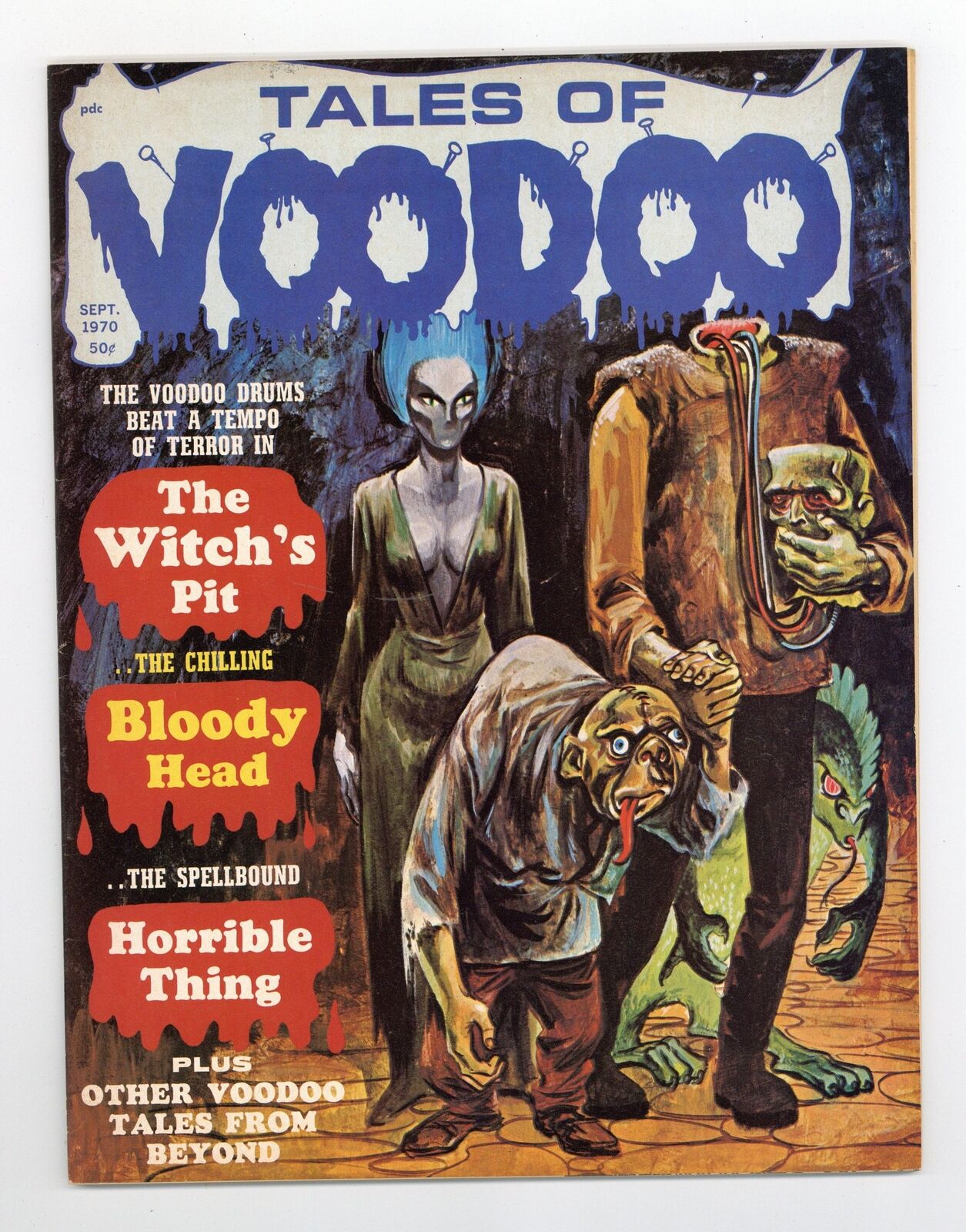 Tales of Voodoo Vol. 3 #5 FN 6.0 1970