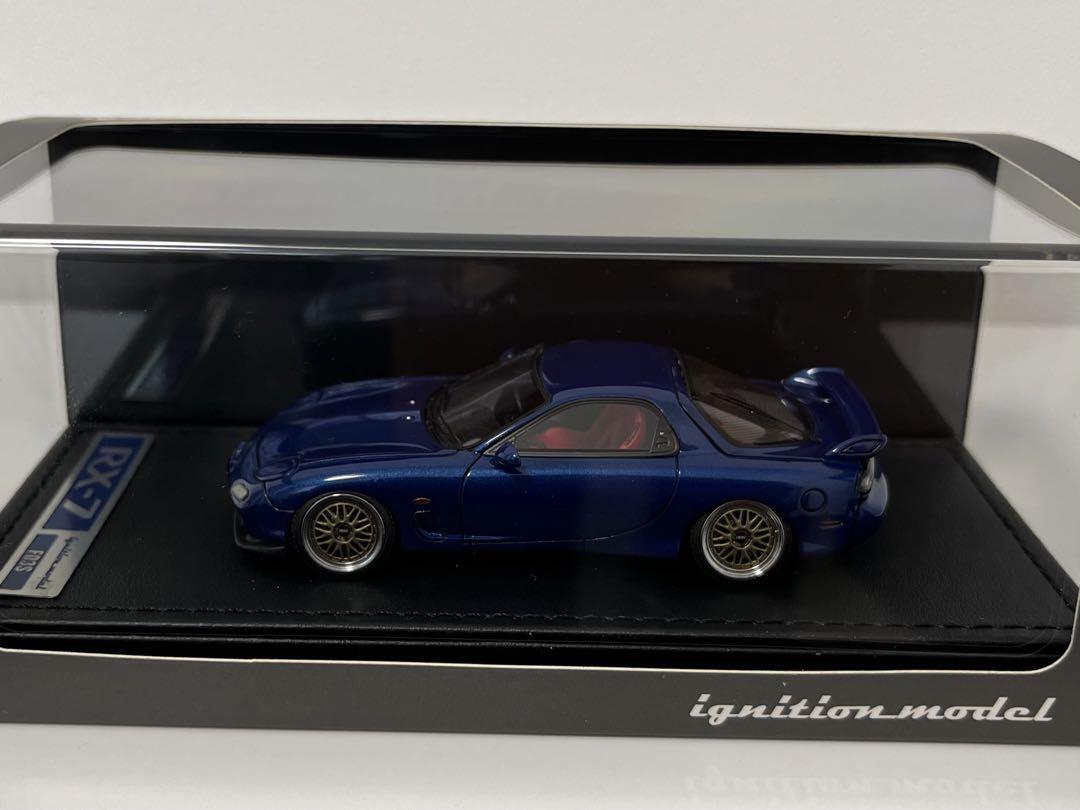 Ignition Model 1 43 Mazda RX 7 Type RS FD3S Blue