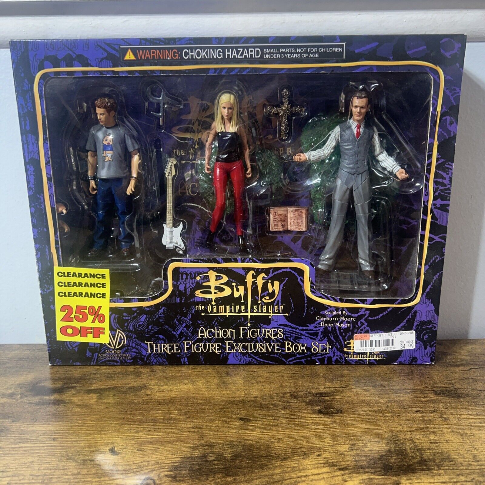 Vintage Buffy the Vampire Slayer Three Action Figure Exclusive Box Set