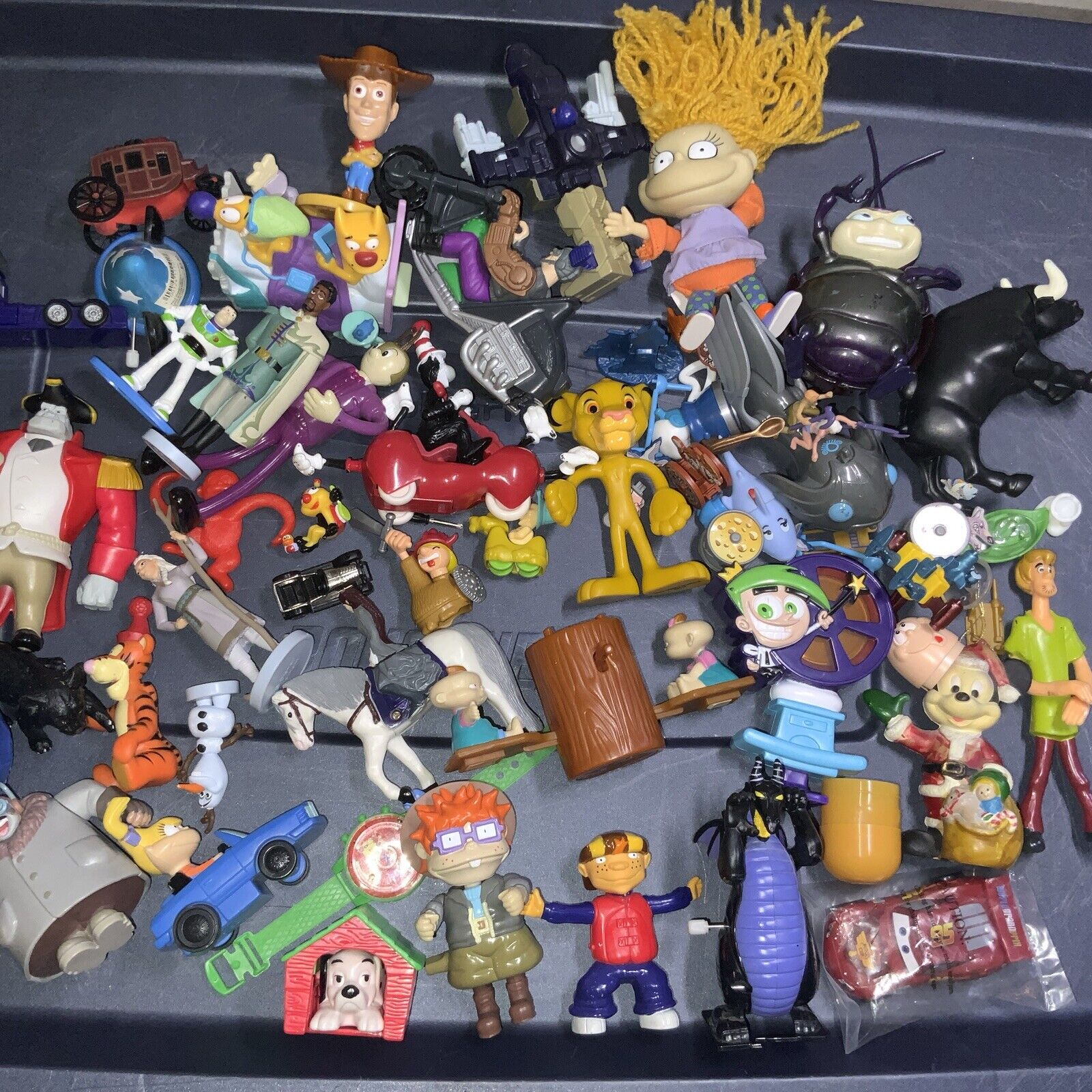 Vintage Junk Drawer Toy Lot - Action Figures Toys 80’s 90’s Mixed - Some Rare