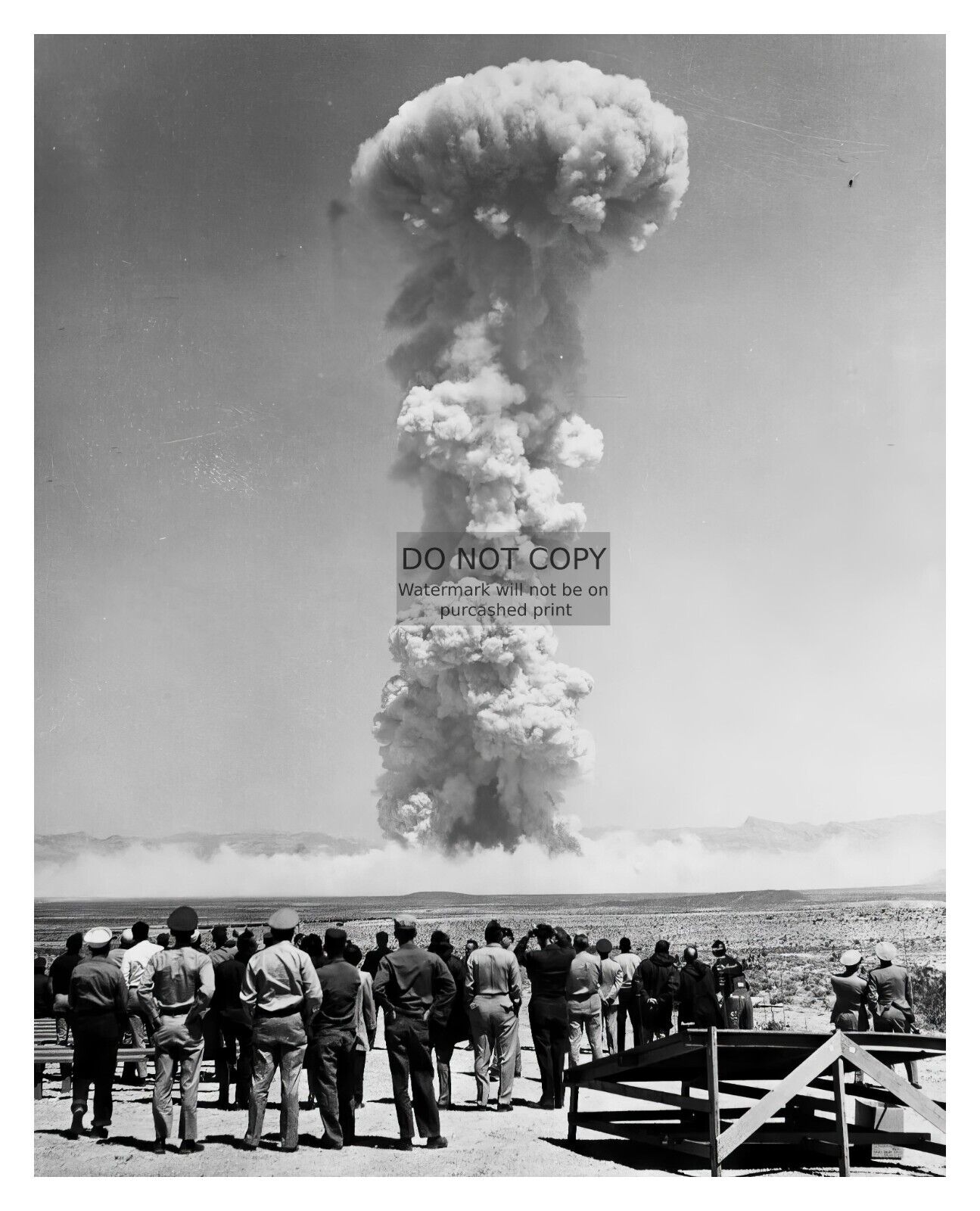 OPERATION TEAPOT ATOMIC BOMB NUCLEAR TEST NEVADA WW2 WWII 8X10 PHOTO