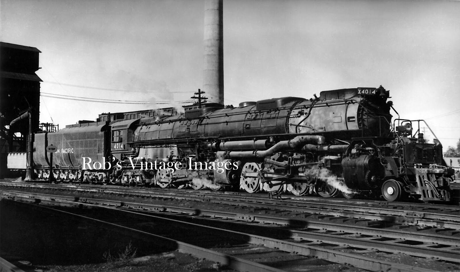 Union Pacific Photo BIG Boy  Steam Locomotive 4014 Railroad print UP train 