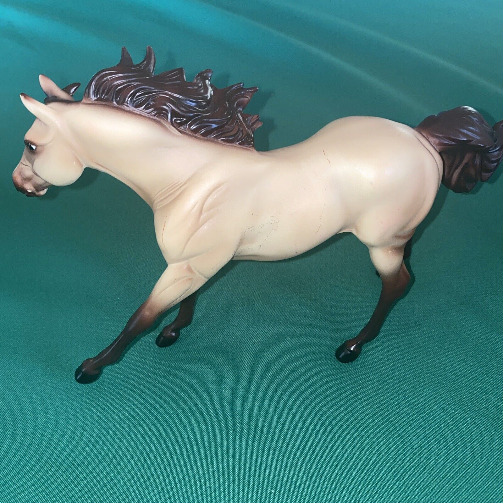 Breyer Reeves Frolicking Stallion Tan & Brown Quarter Horse