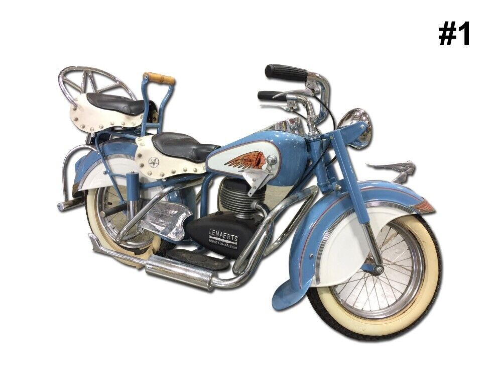 1950’s Lenaerts Carnival Indian Motorcycle Ride from Belgium
