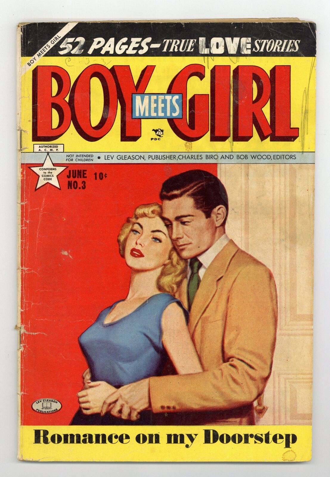 Boy Meets Girl #3 GD/VG 3.0 1950