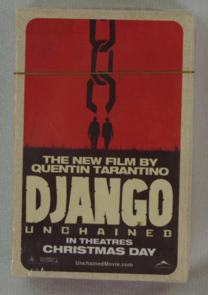 Django Unchained Deck of Promotional Playing Cards