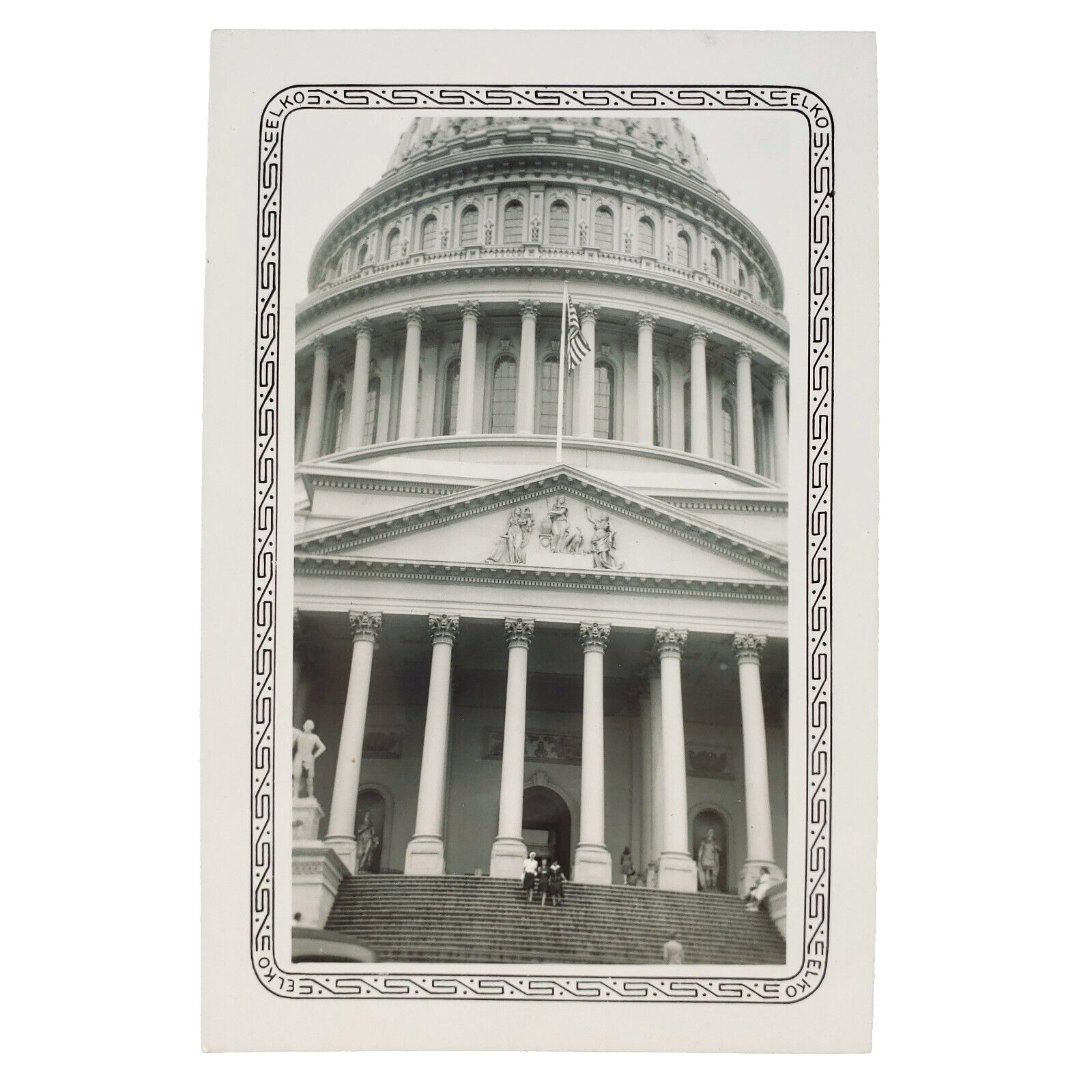 Knights of Pythias Convention Snapshot 1941 Washington DC Capitol Building C3494