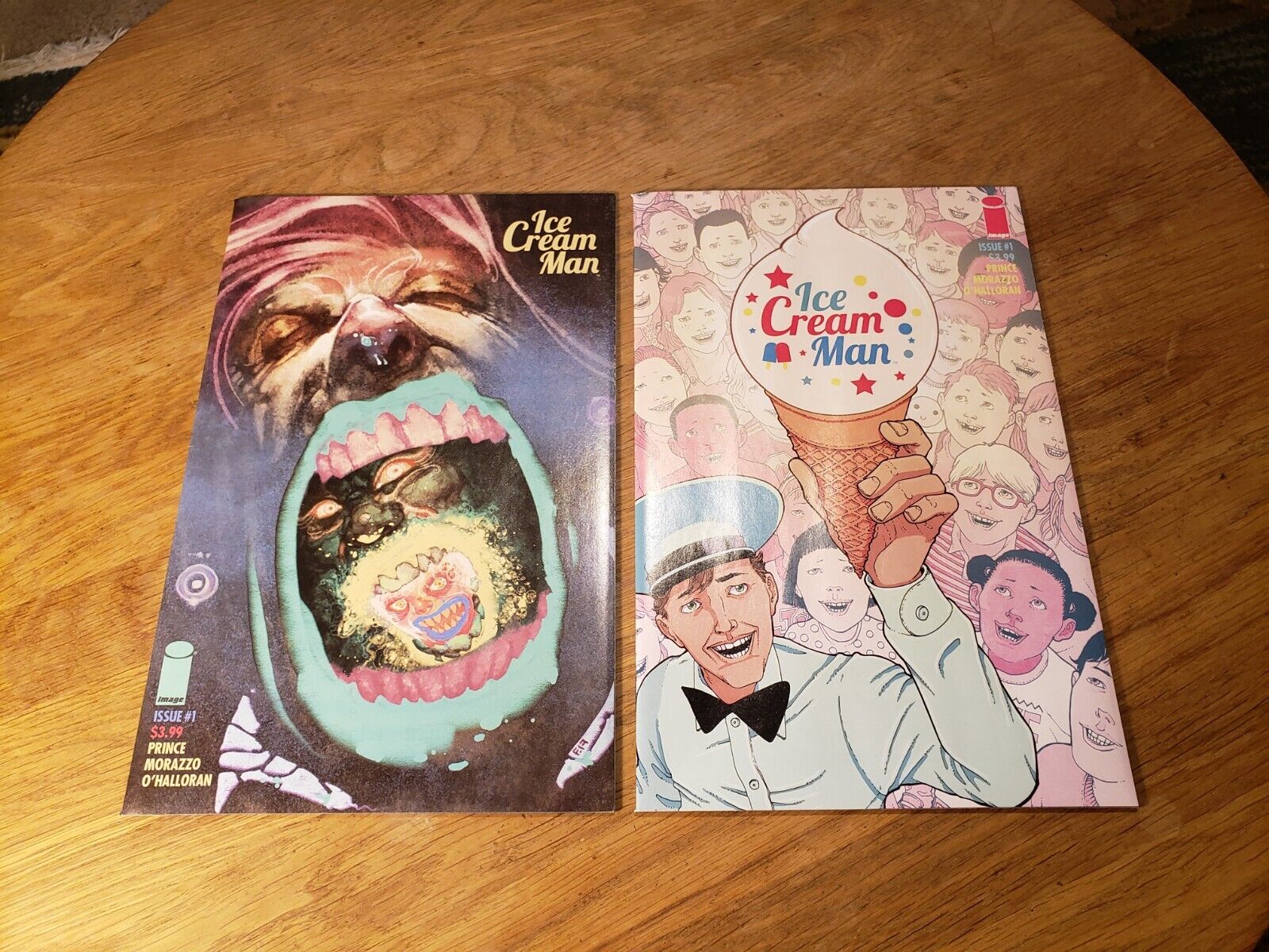 Ice Cream Man #1 1st Print Regular + Variant Cover 2018 Image Comics NM RARE