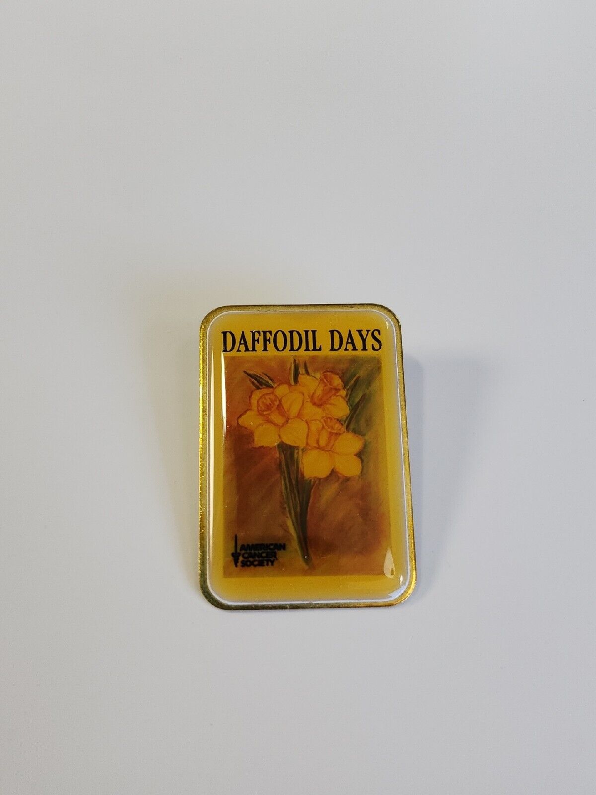 Daffodil Days Lapel Pin American Cancer Society
