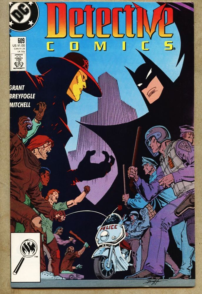 Detective Comics #609-1989 vf 8.0 Batman Norm Breyfogle 2nd Anarky