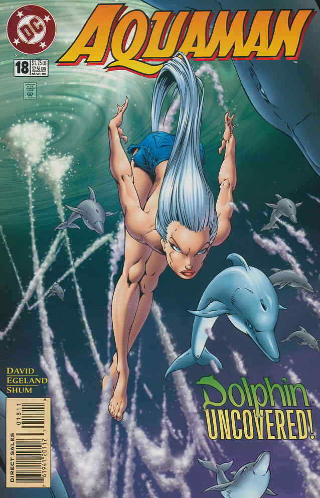 Aquaman (5th Series) #18 FN; DC | Peter David Dolphin Cover - we combine shippin