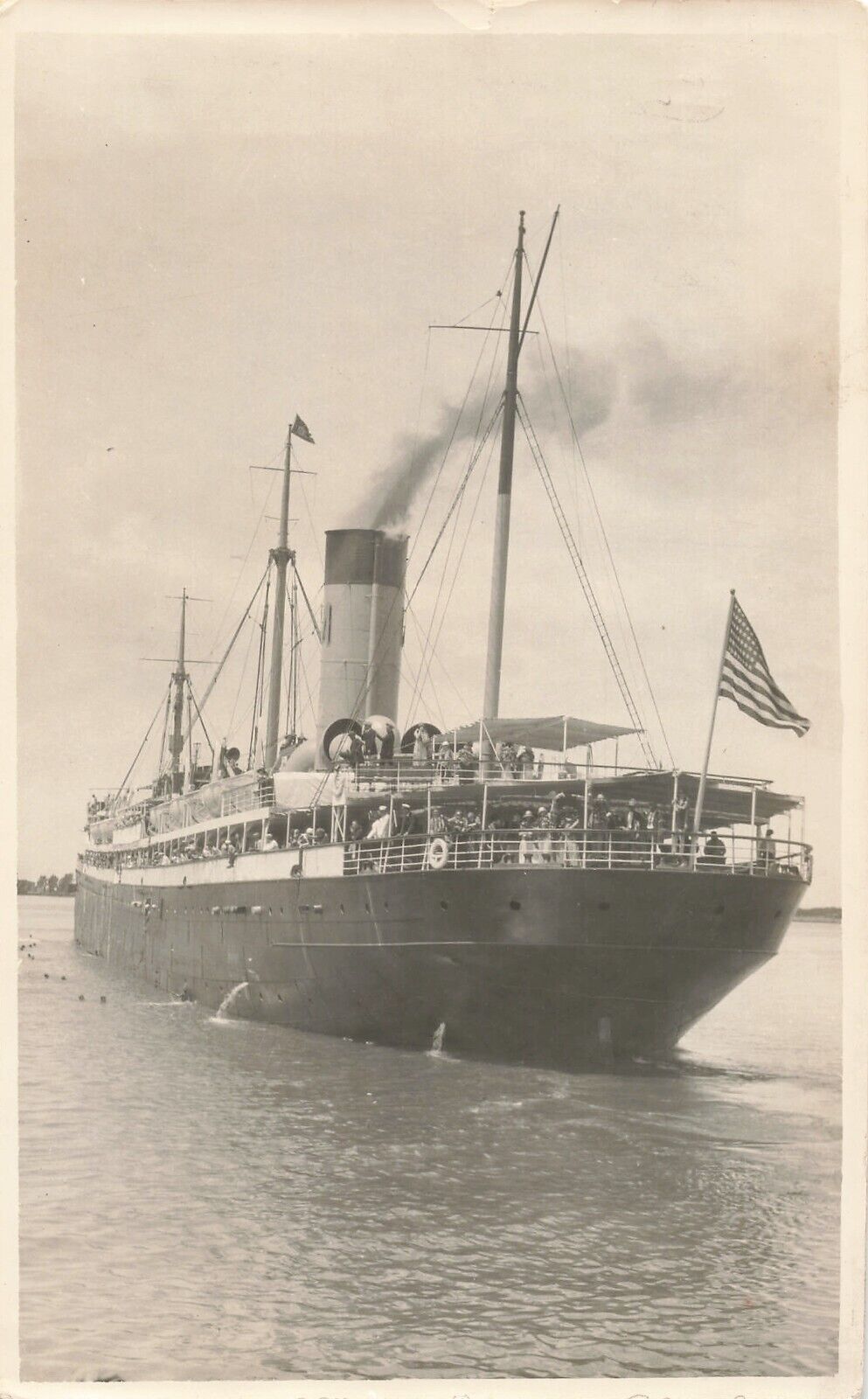 Ship Matson Liner Honolulu 1920s Press Photo Territory Hawaii SS Maui ?  *P130b