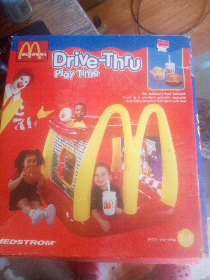 Vintage McDonald\'s Drive Thru Inflatables NIB