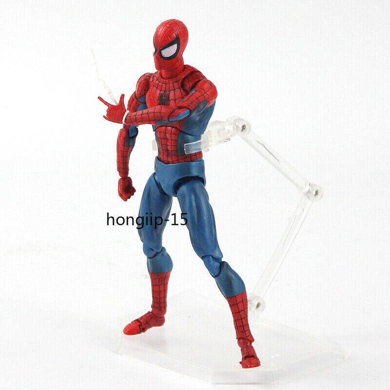 New Mafex No.075 Marvel The Amazing Spider-Man Comic Ver. Action Figure Box Gift