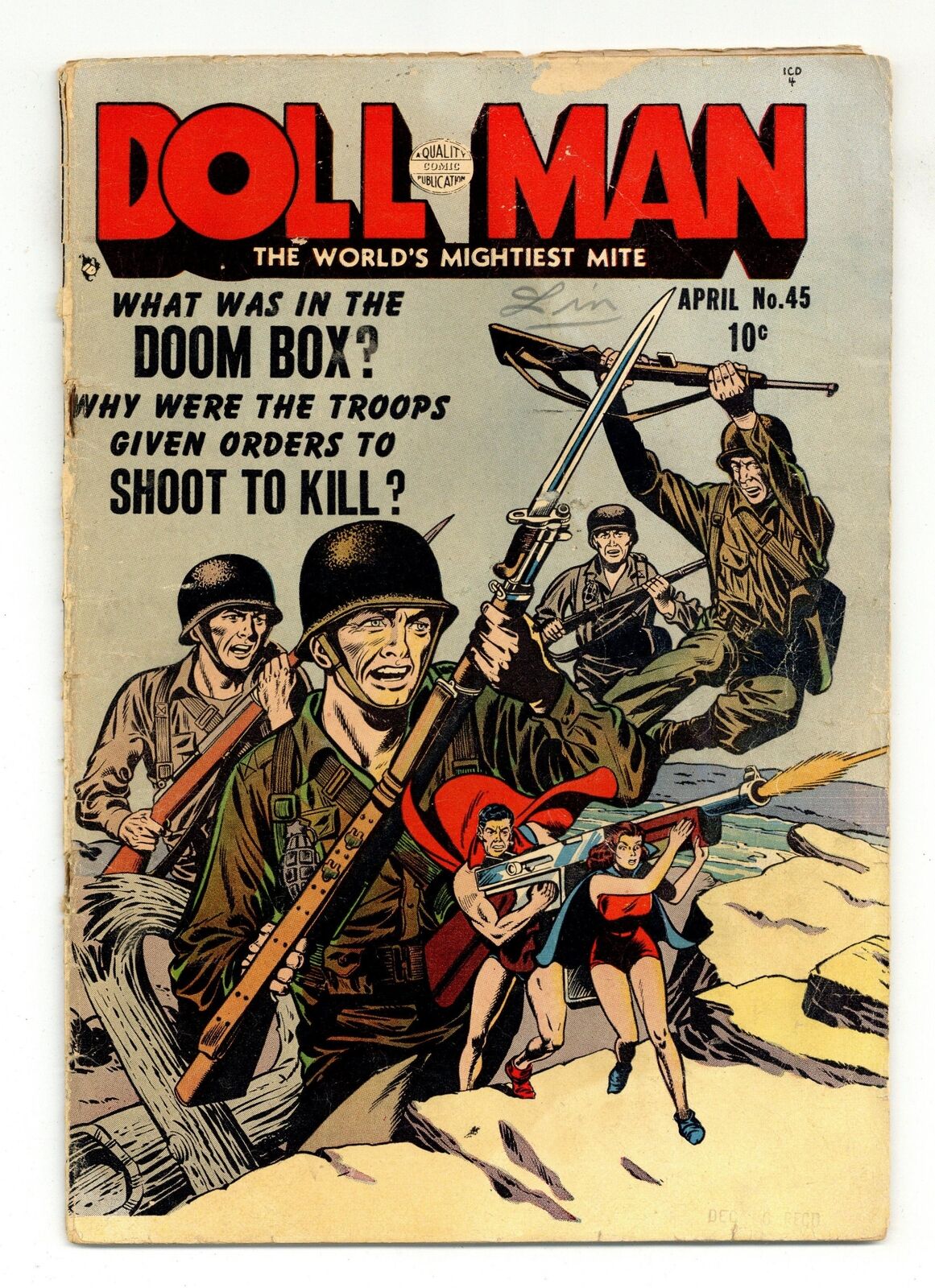 Doll Man Quarterly #45 FR/GD 1.5 1953