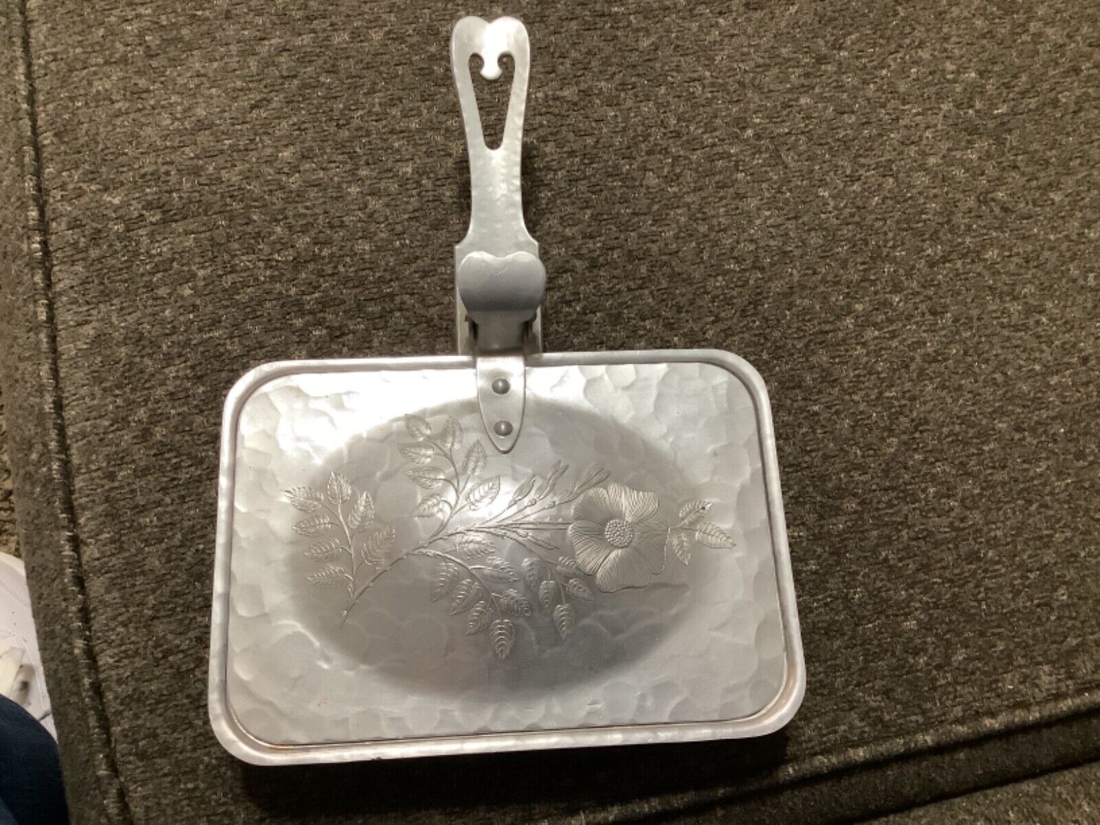 Vintage Crumb Tray Crumb Butler With Wild Rose Continental Silverco. Inc
