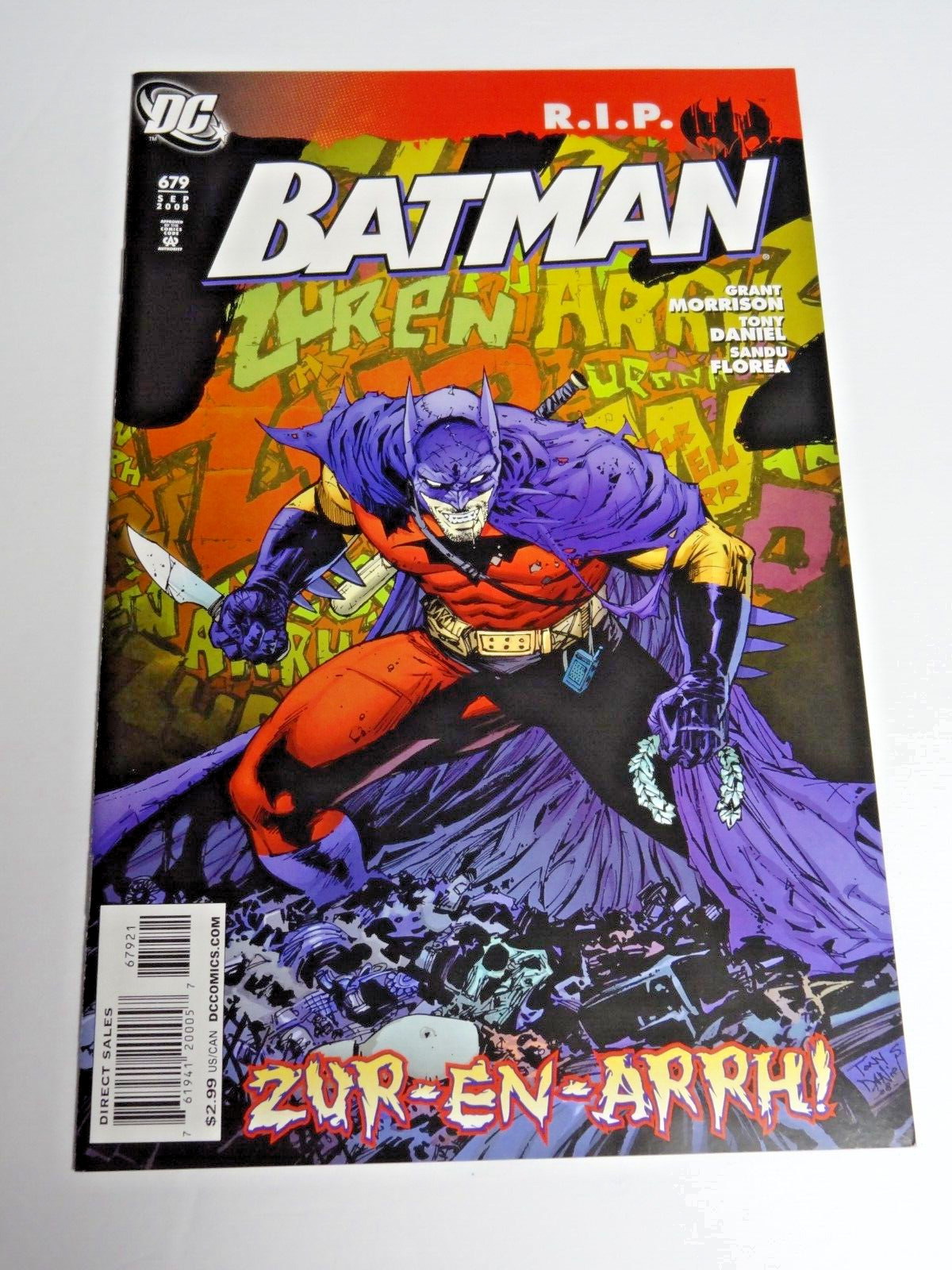 DC Comics Batman #679 Variant Cover 1:25 Zur-En-Arrh