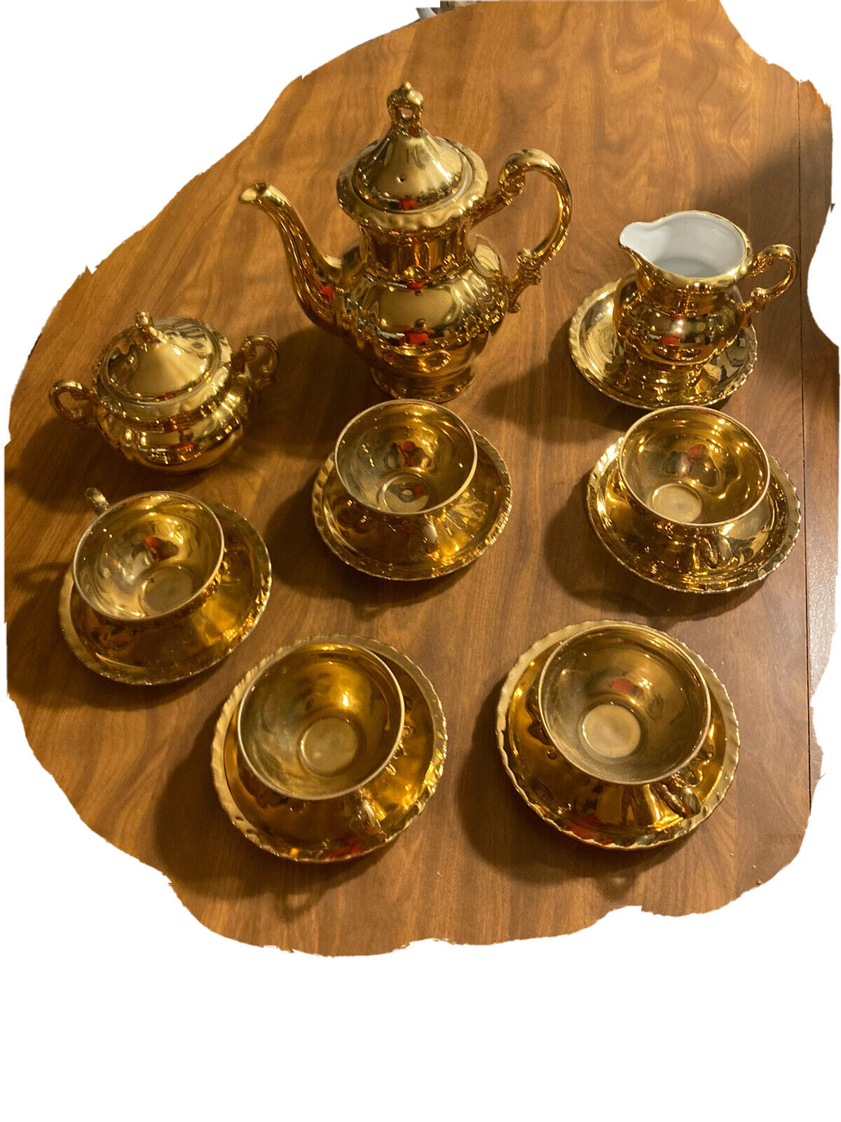 vintage original arnart creation Gold Tea Set