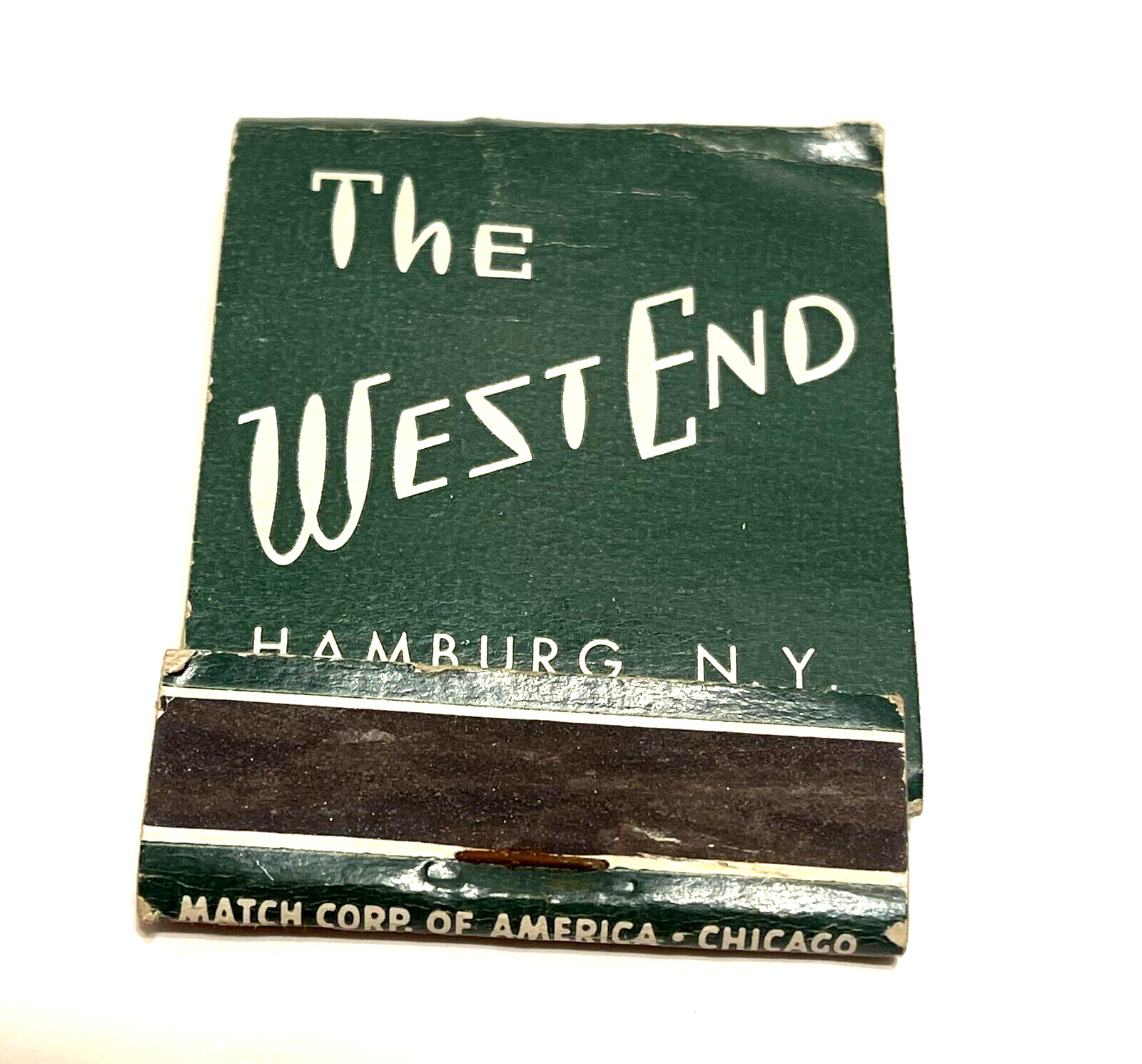 Vintage Matchbook Collectible Ephemera The West End  Hamburg, N.Y.