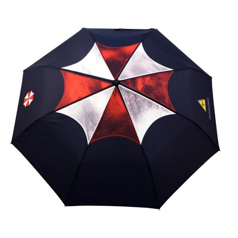 New Resident Evil Umbrella Corporation Logo Black Fancy Folding umbrella Movie
