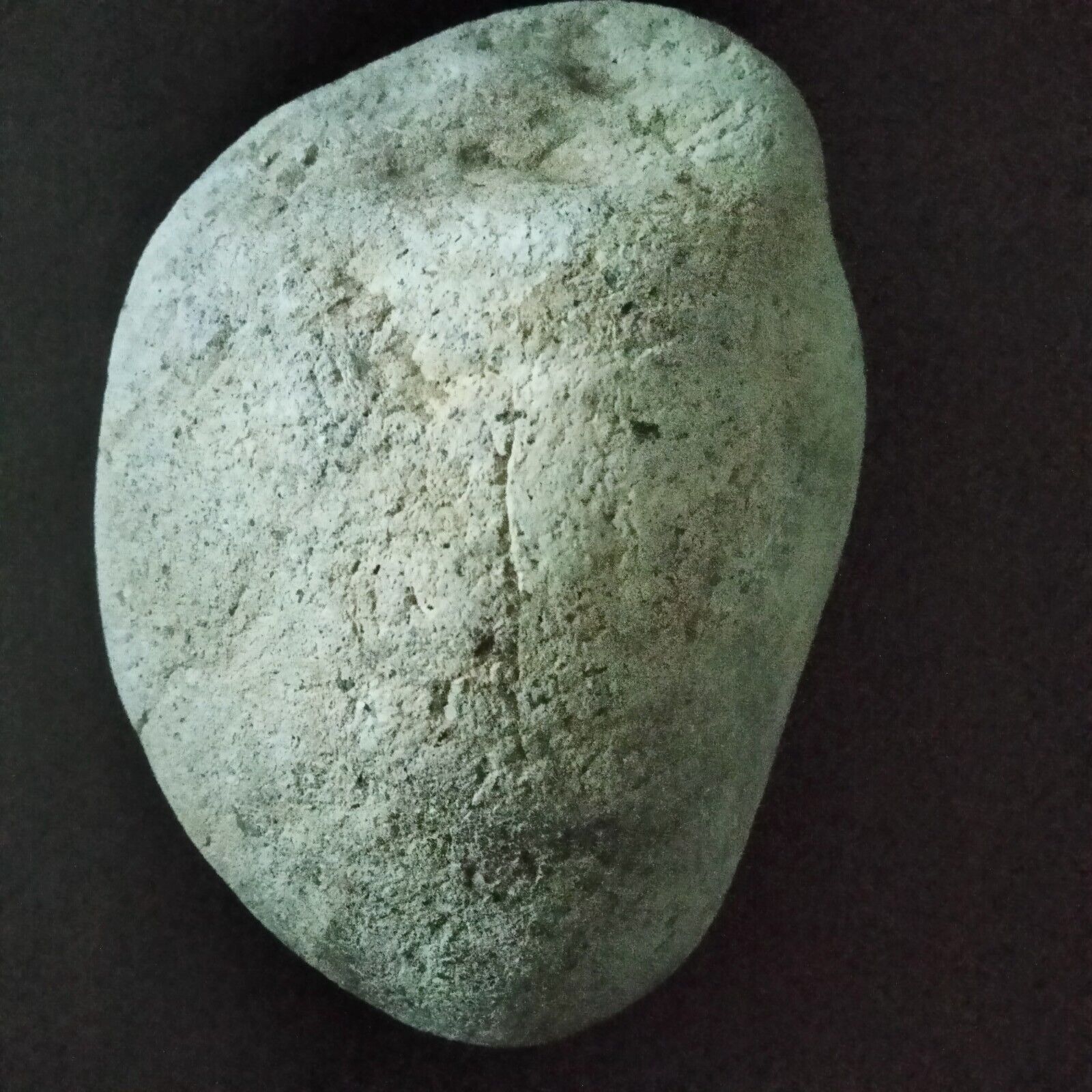 Prehistoric Paleo-American, stone art, fossilized egg sculpture, multi-tool.