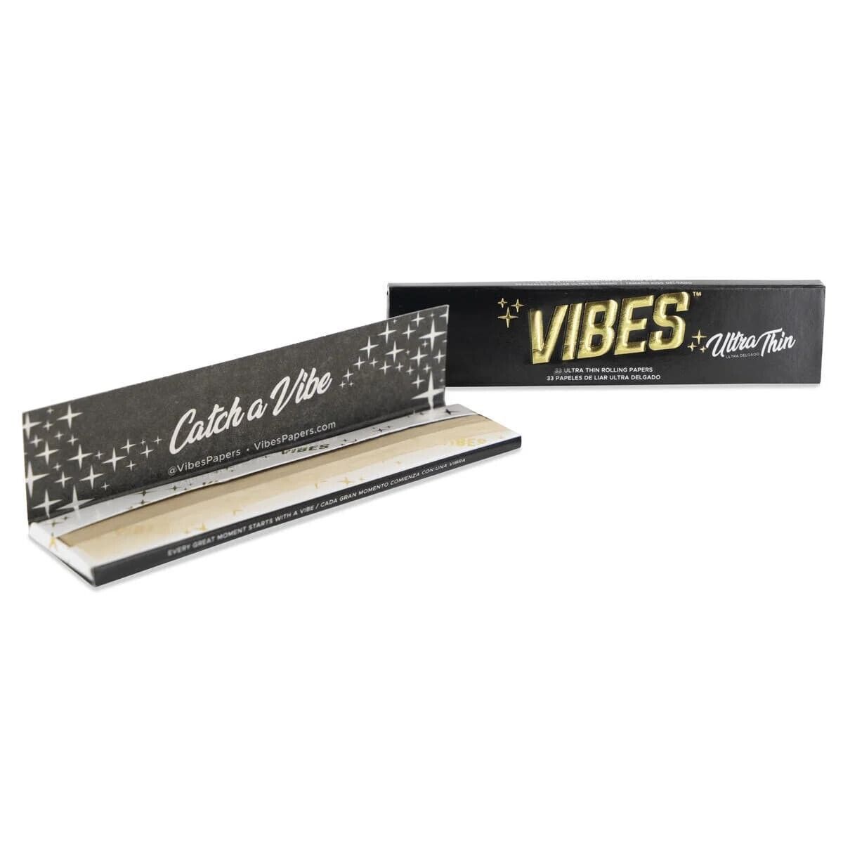 5 X VIBES Ultra Thin Rolling Papers